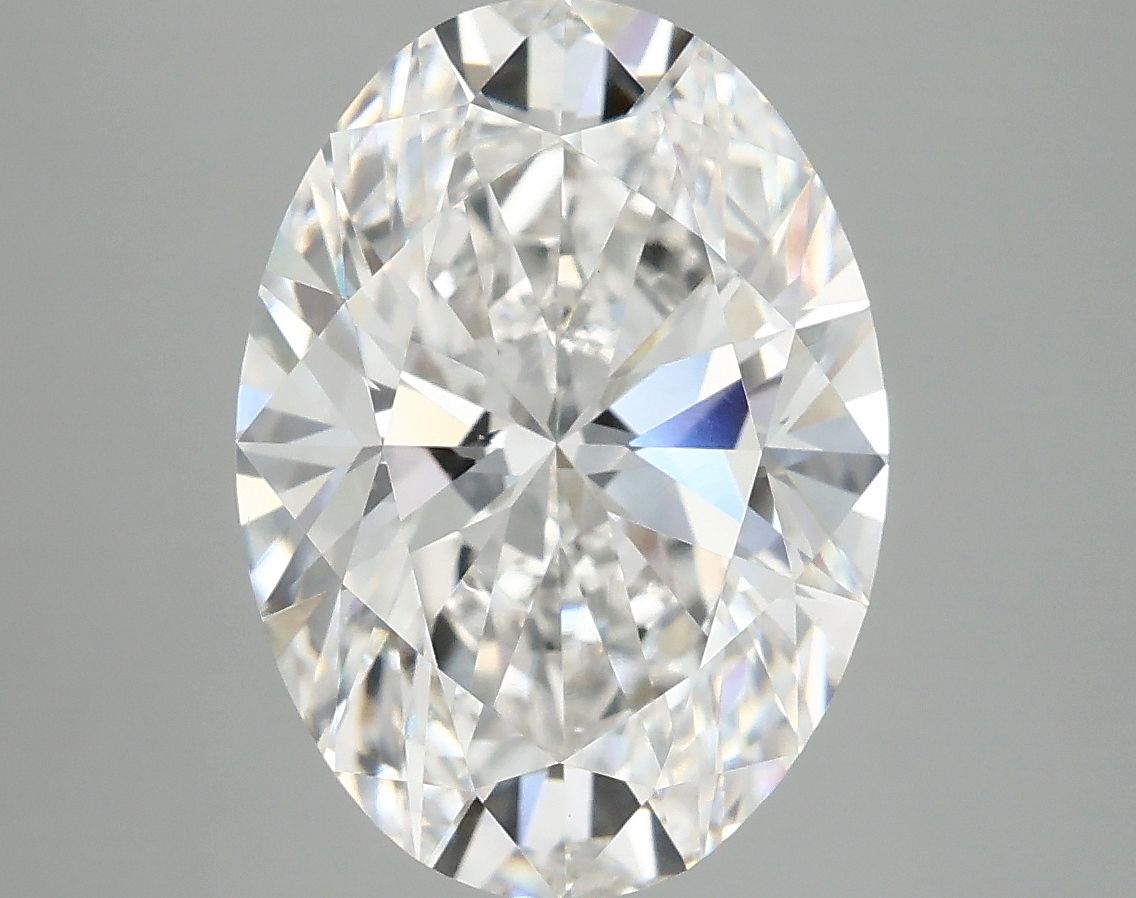 5.03 ct. oval Lab Grown Diamond front image