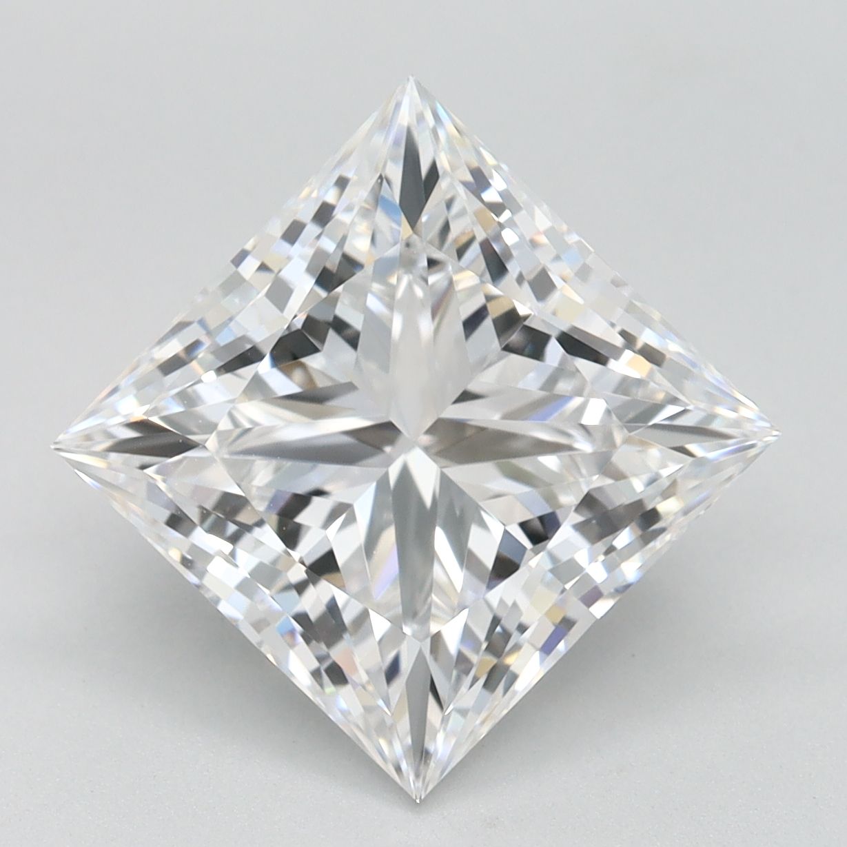 4.17 ct. princess Lab Grown Diamond front image