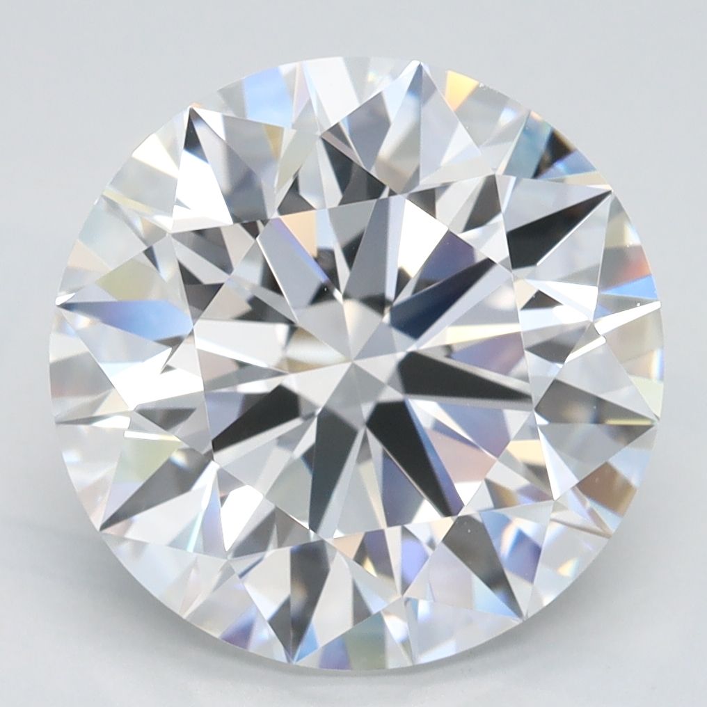 Diamant Rond 4.40 ct - Couleur D - Pureté VVS2