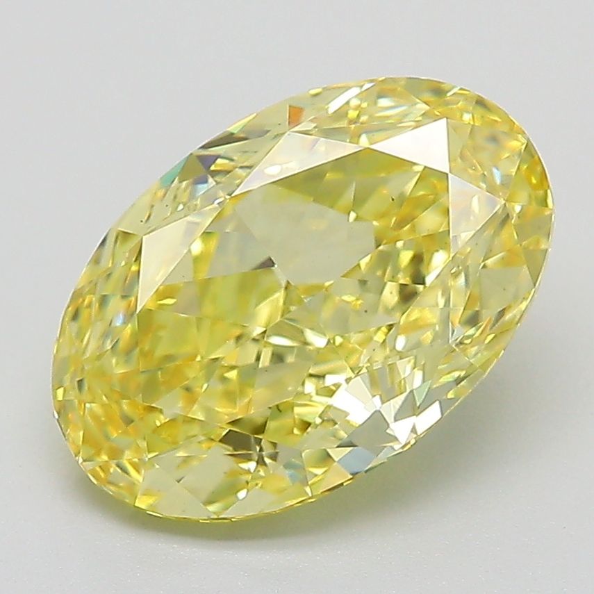 3.06 ct. oval Lab Grown Diamond front image
