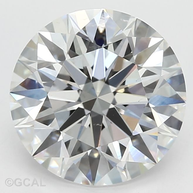 2.56 ct. round Lab Grown Diamond front image