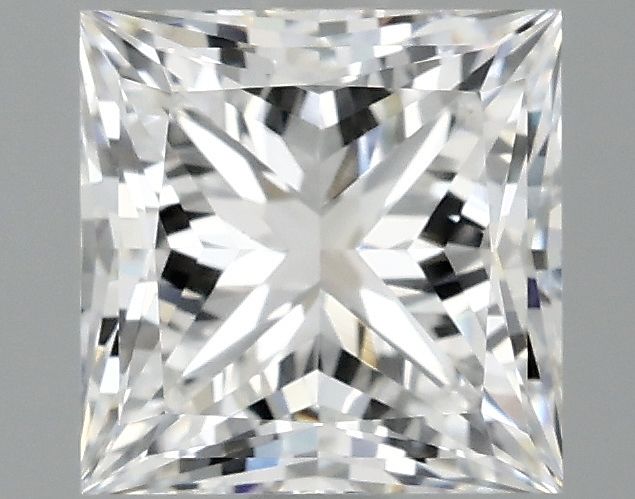 2.10 ct. princess Lab Grown Diamond front image