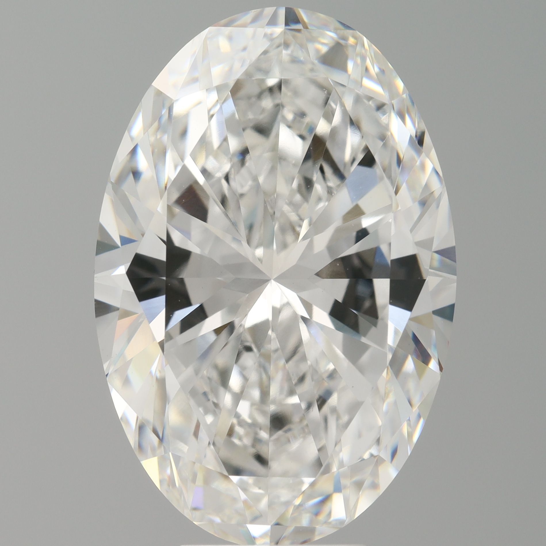 9.03 ct. oval Lab Grown Diamond front image