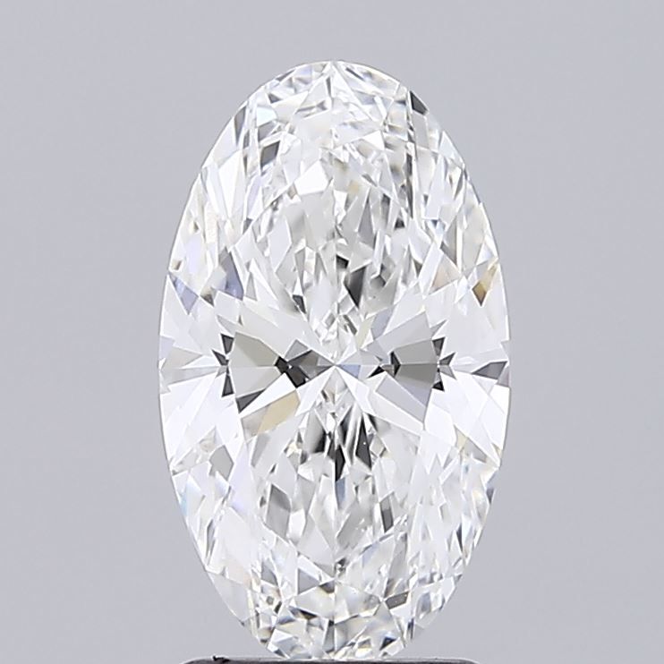 2.03 ct. oval Lab Grown Diamond front image