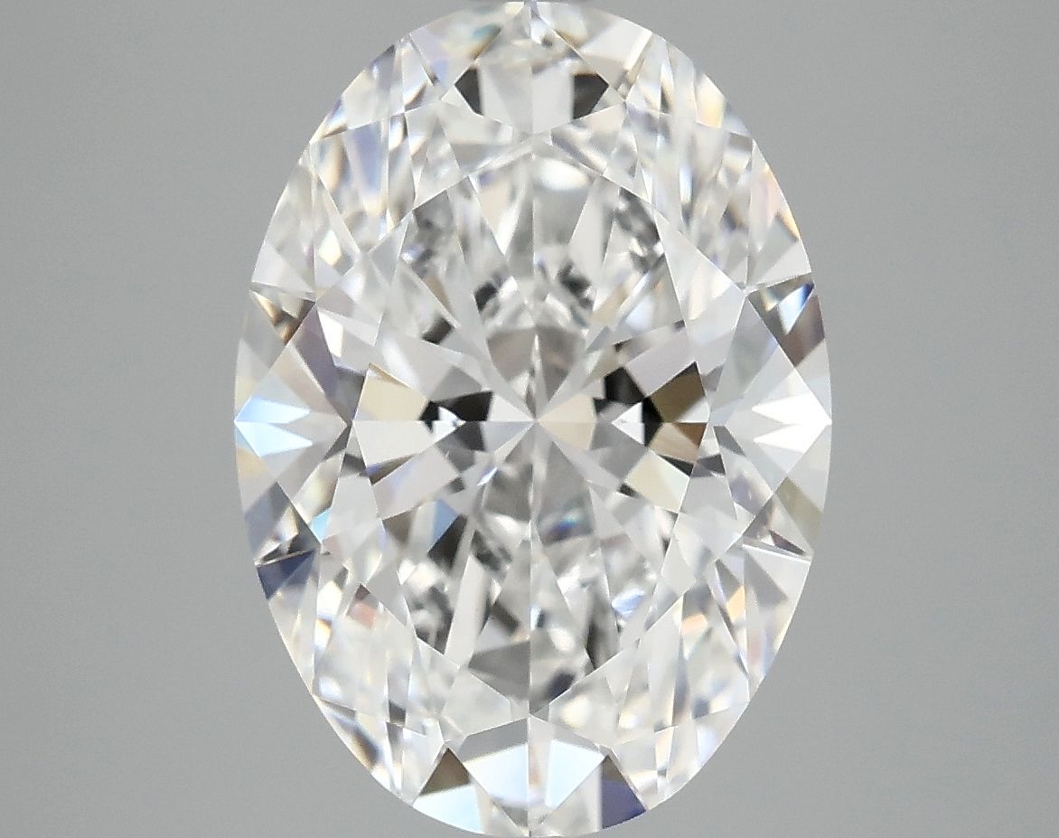 5.01 ct. oval Lab Grown Diamond front image