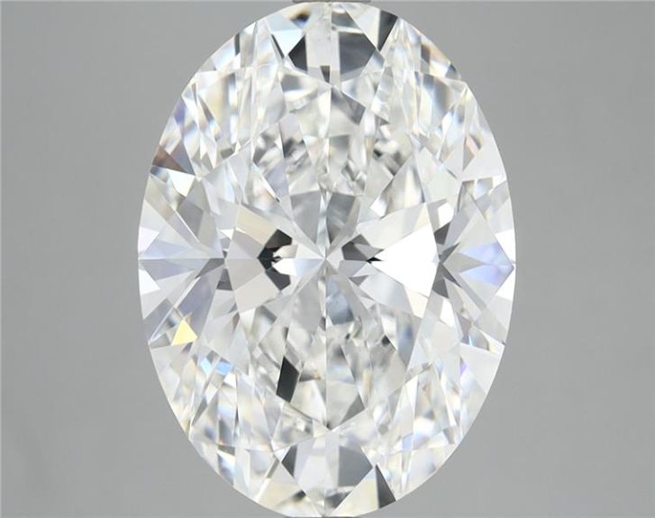 5.67 ct. oval Lab Grown Diamond front image