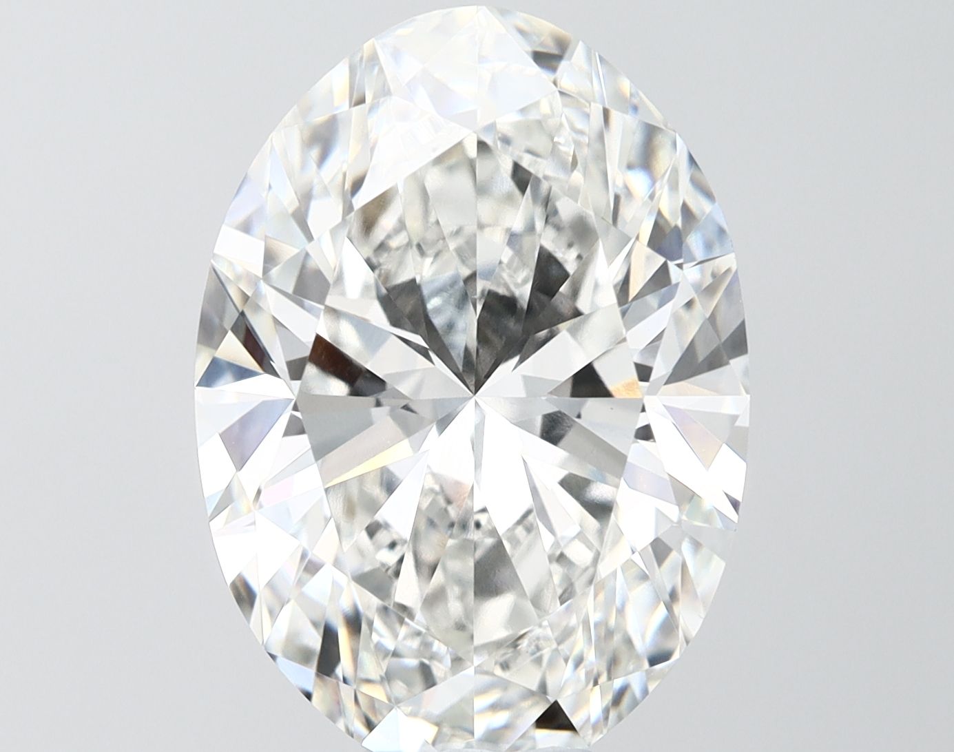 9.00 ct. oval Lab Grown Diamond front image