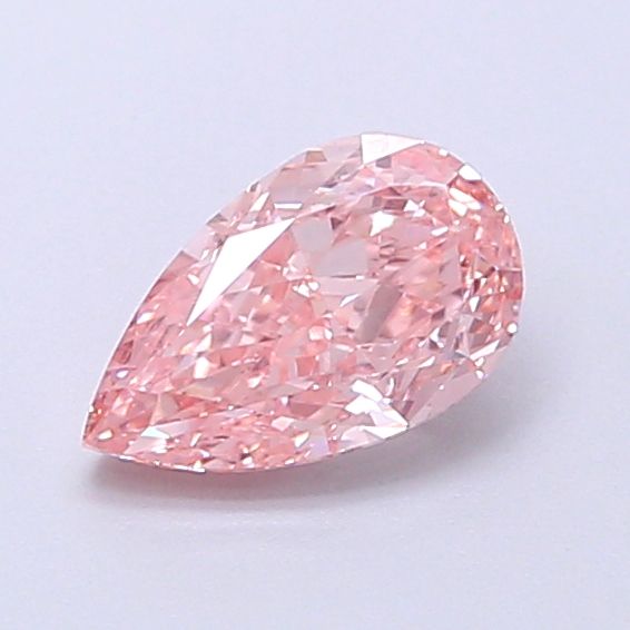 0.61 CT Fancy Vivid Pink PEAR