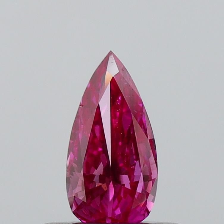 0.32 CT Fancy Vivid Pink PEAR