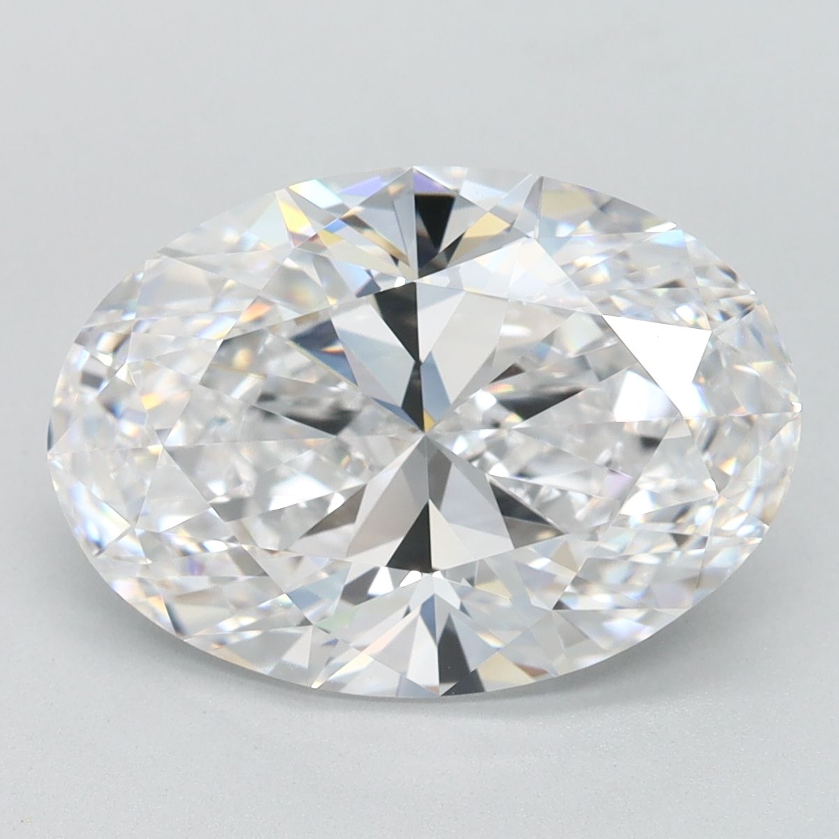 3.87 ct. oval Lab Grown Diamond front image