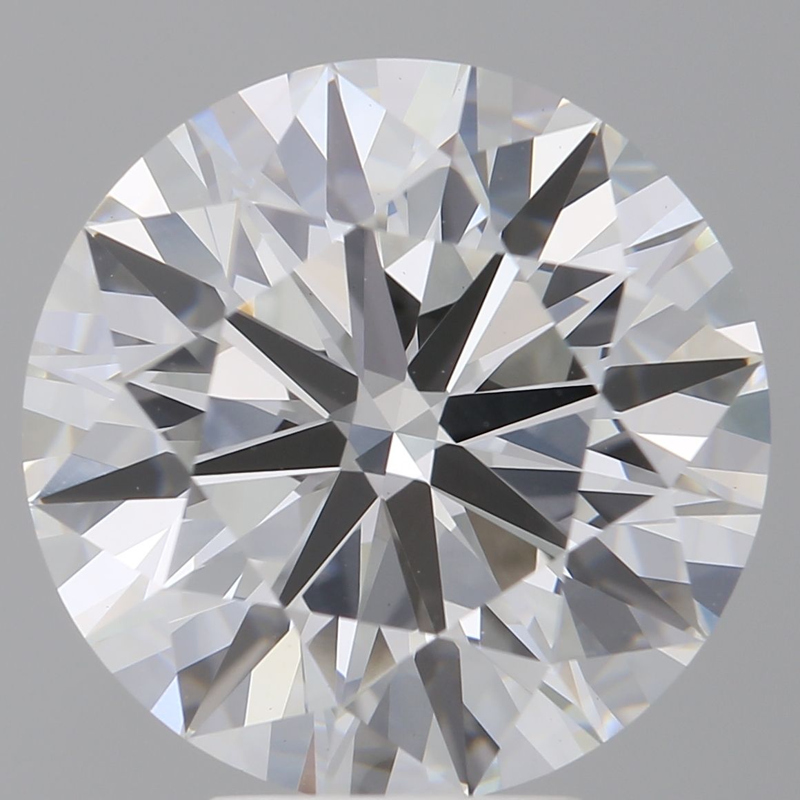 6.04 ct. round Lab Grown Diamond front image
