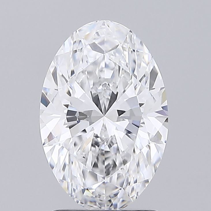 2.01 ct. oval Lab Grown Diamond front image