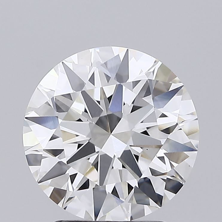 2.70 ct. round Lab Grown Diamond front image