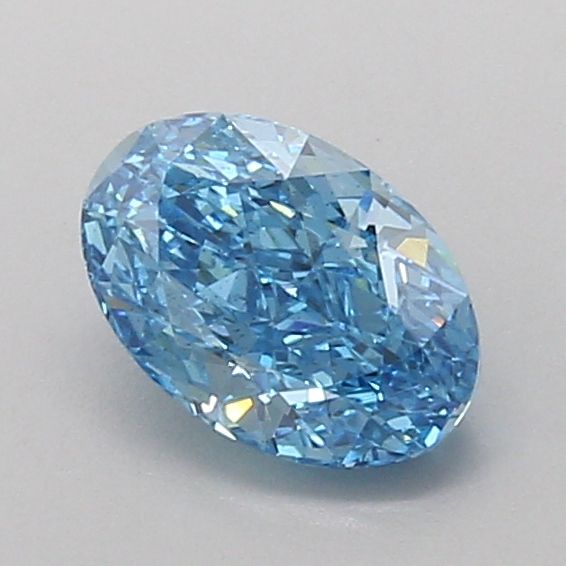 1.0 CT Fancy Vivid Blue OVAL