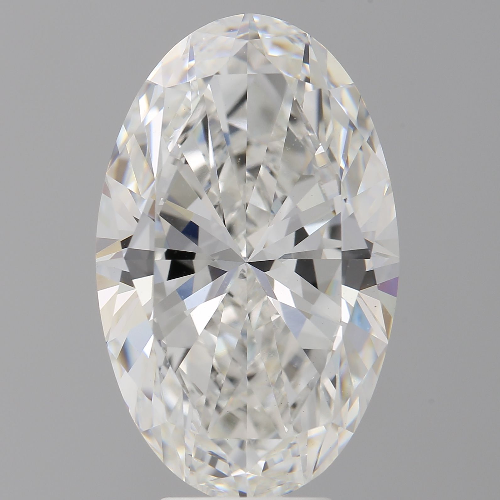 7.07 ct. oval Lab Grown Diamond front image