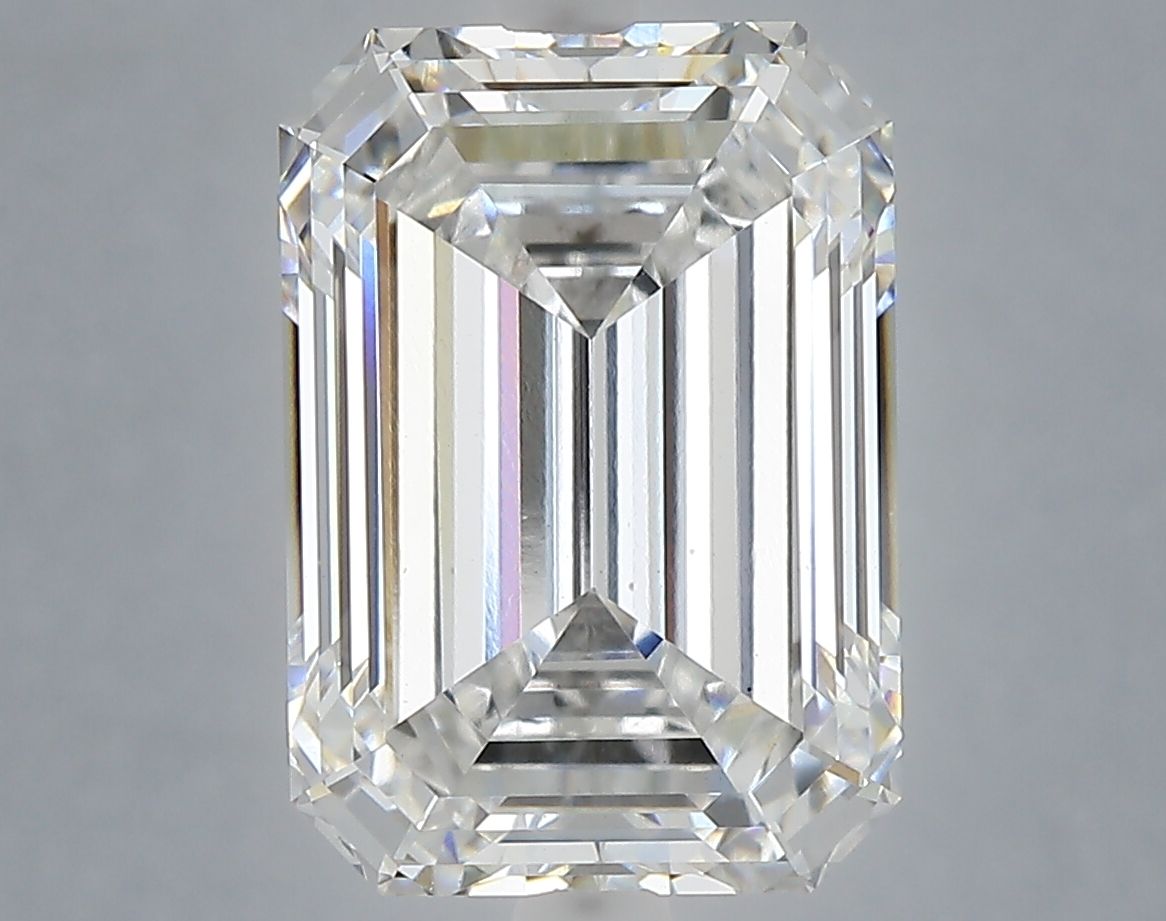 6.44 ct. emerald Lab Grown Diamond front image