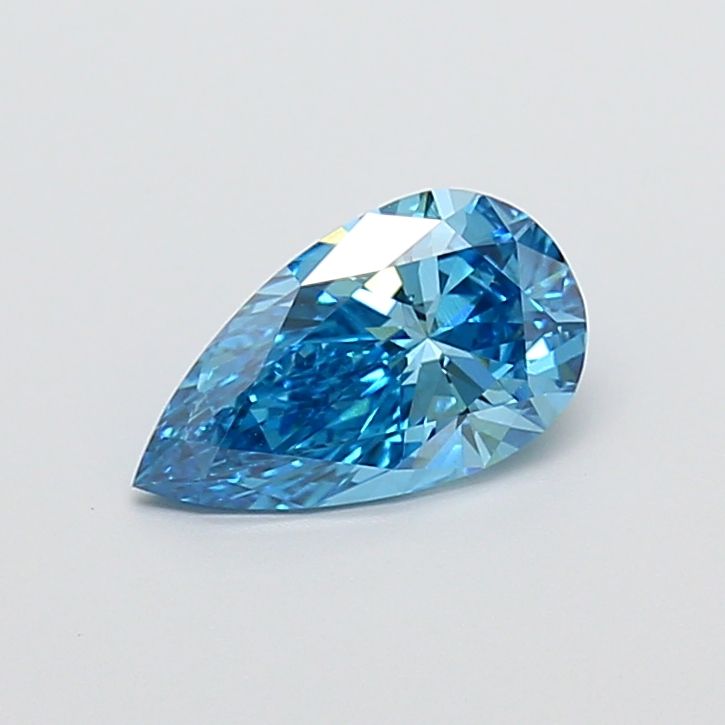 1.04 CT Fancy Vivid Blue PEAR