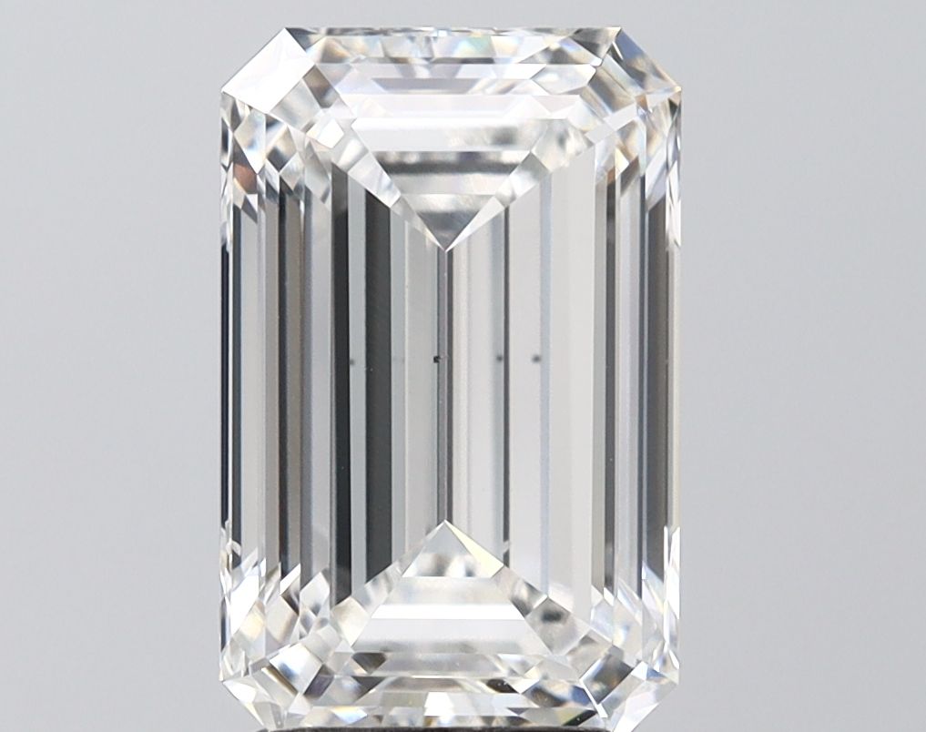 4.02 ct. emerald Lab Grown Diamond front image