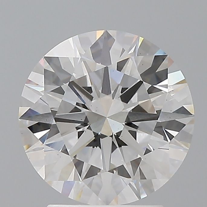 2.56 ct. round Lab Grown Diamond front image