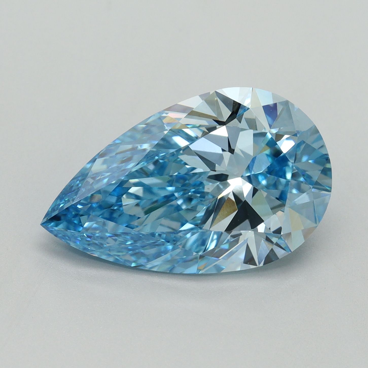 5.03 ct. pear Lab Grown Diamond front image
