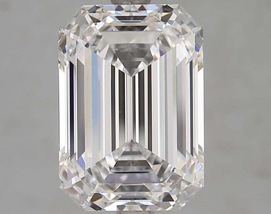 Diamant Émeraude 4.04 ct - Couleur D - Pureté VVS1