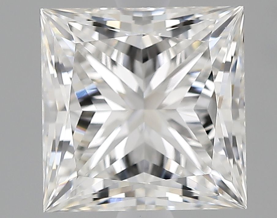 2.82 ct. princess Lab Grown Diamond front image