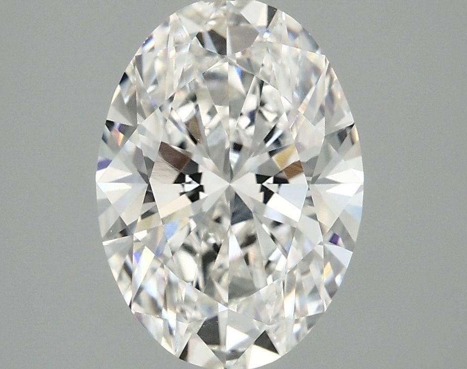 3.03 ct. oval Lab Grown Diamond front image