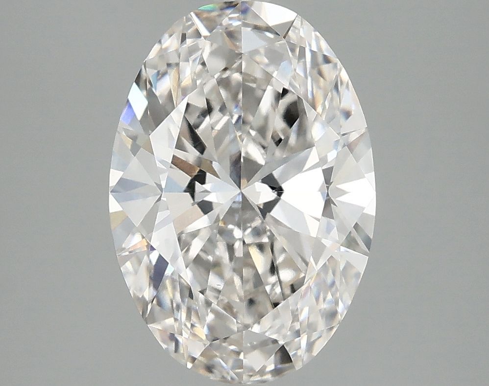 2.87 ct. oval Lab Grown Diamond front image
