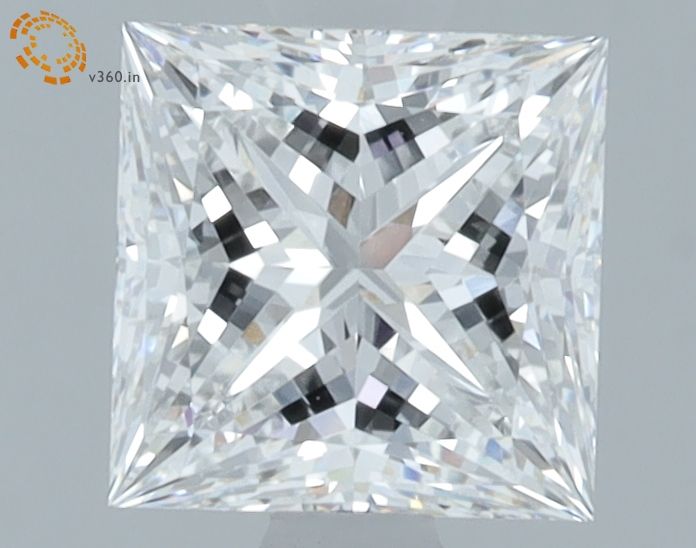 1.54 ct. princess Lab Grown Diamond front image