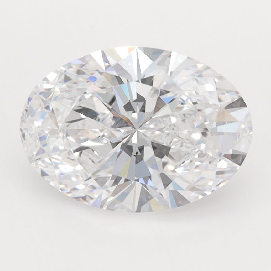2.09 ct. oval Lab Grown Diamond front image