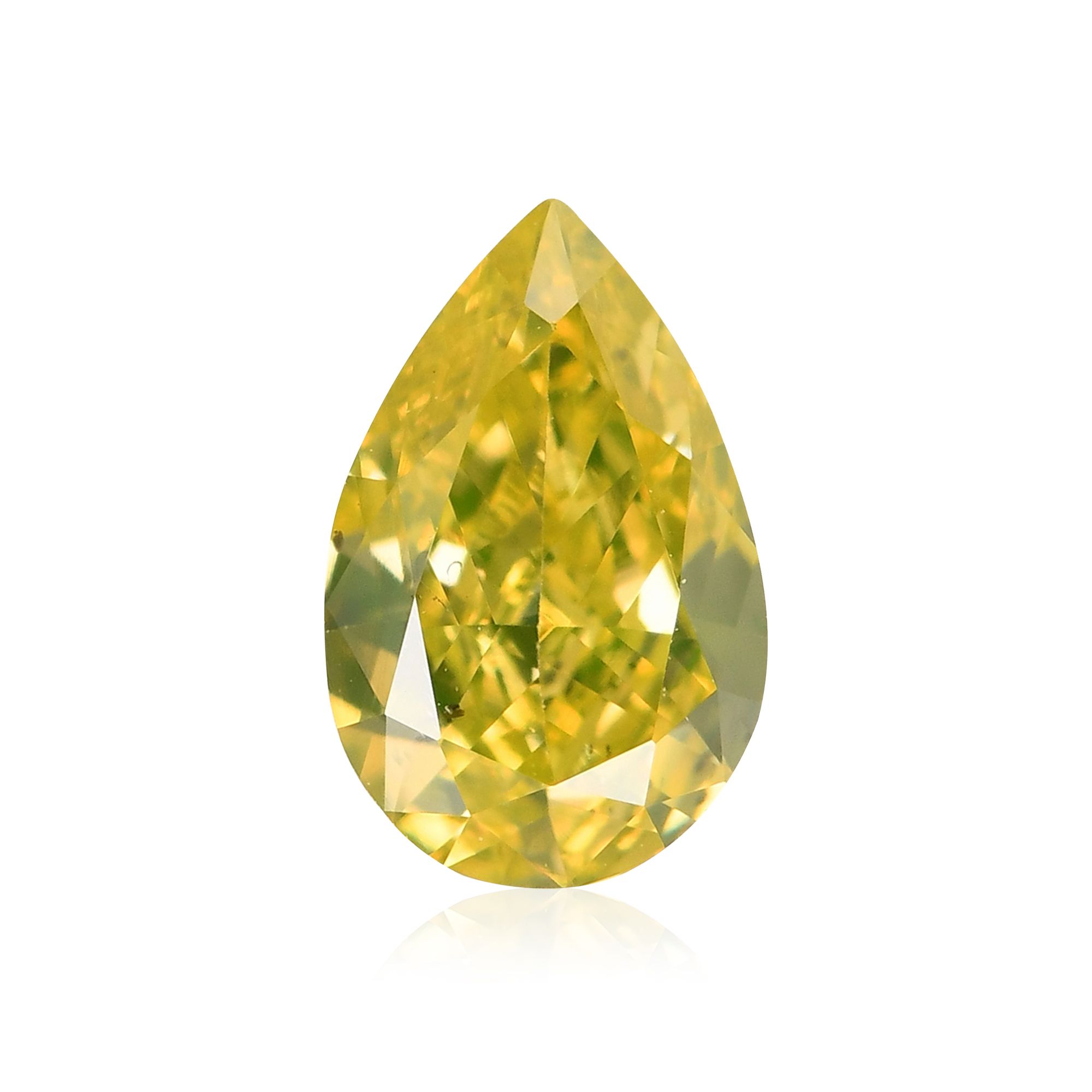 Diament 0.35 ct Fancy Intense Yellow/SI2