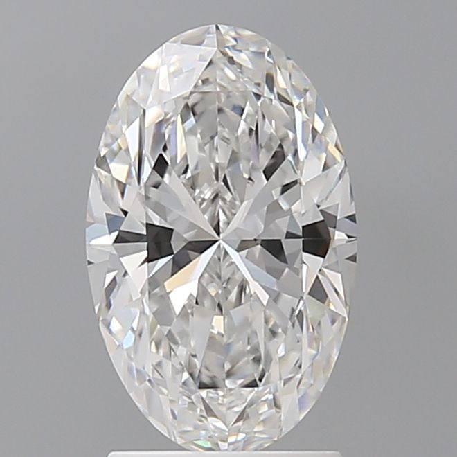 2.10 ct. oval Lab Grown Diamond front image