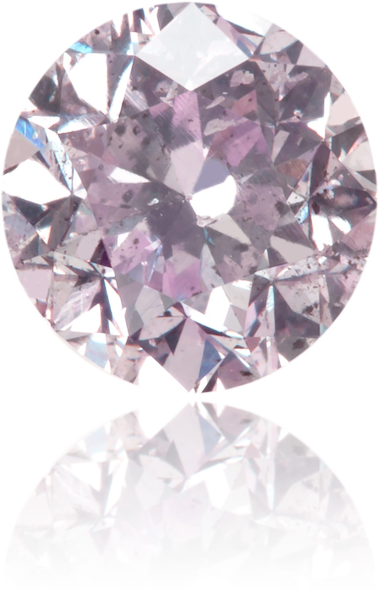Diament 0.64 ct Fancy Purple/I2