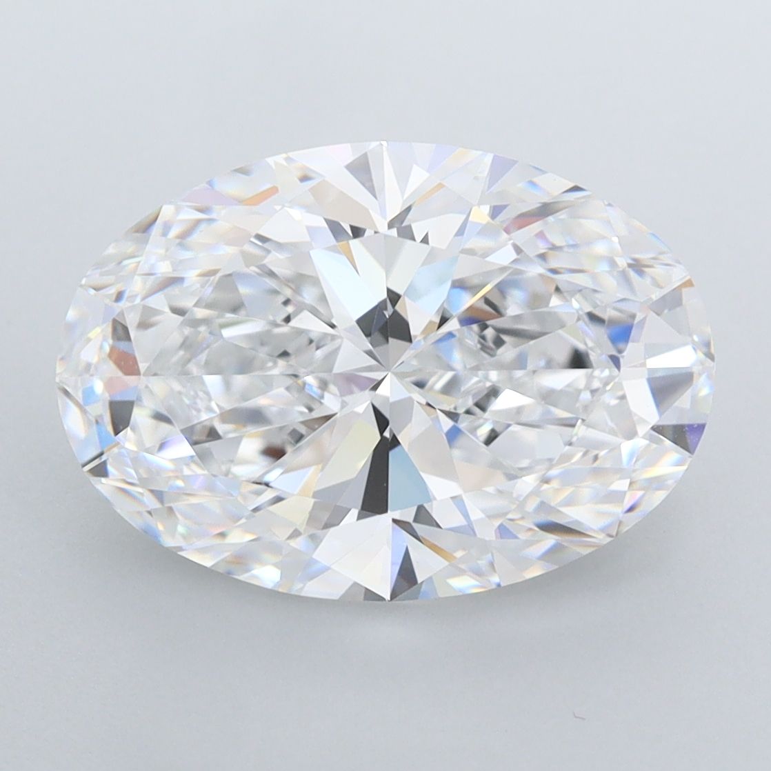 4.44 ct. oval Lab Grown Diamond front image