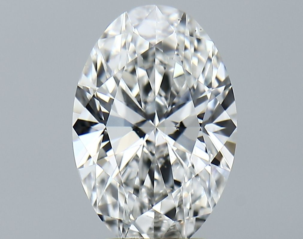 3.08 ct. oval Lab Grown Diamond front image