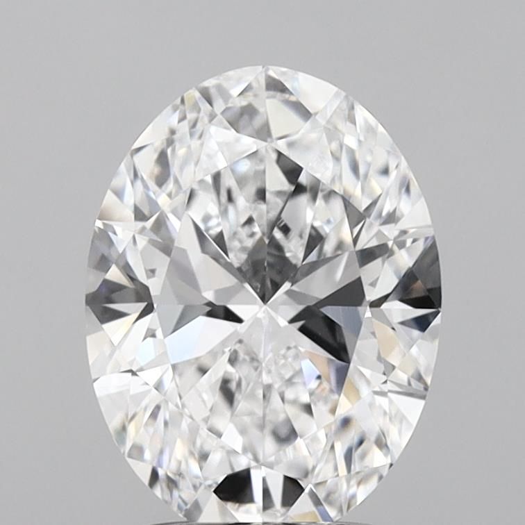 2.01 ct. oval Lab Grown Diamond front image