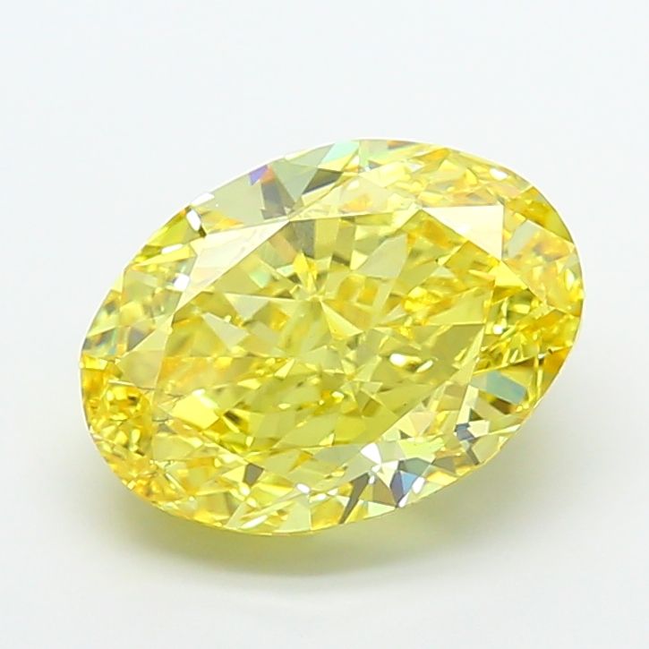 7.02 ct. oval Lab Grown Diamond front image