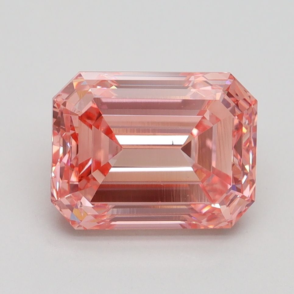 3.02 ct. emerald Lab Grown Diamond front image