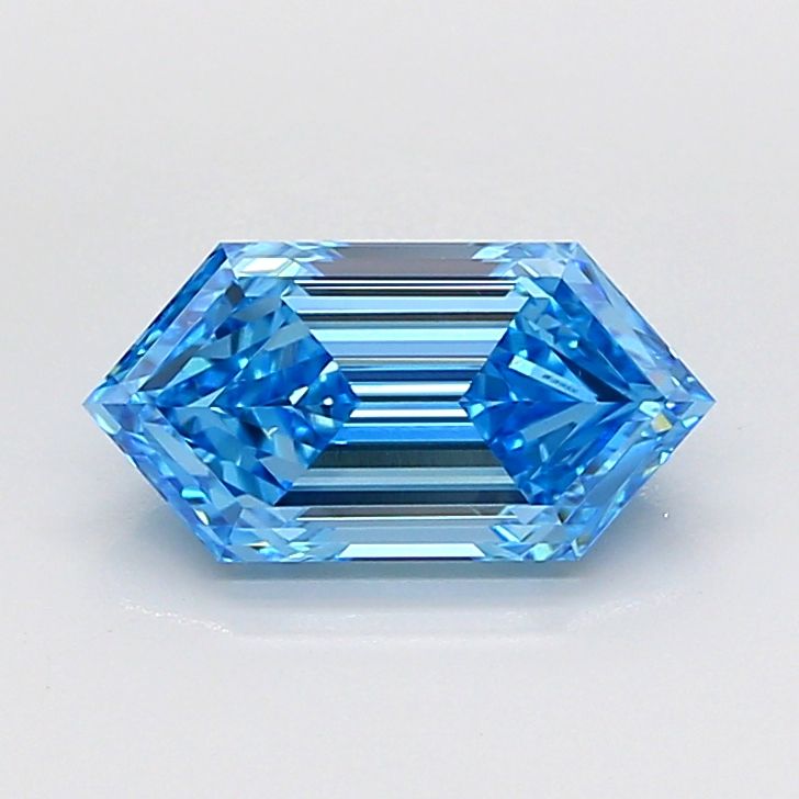 2.5 ct lab-grown Hexagonal Diamond