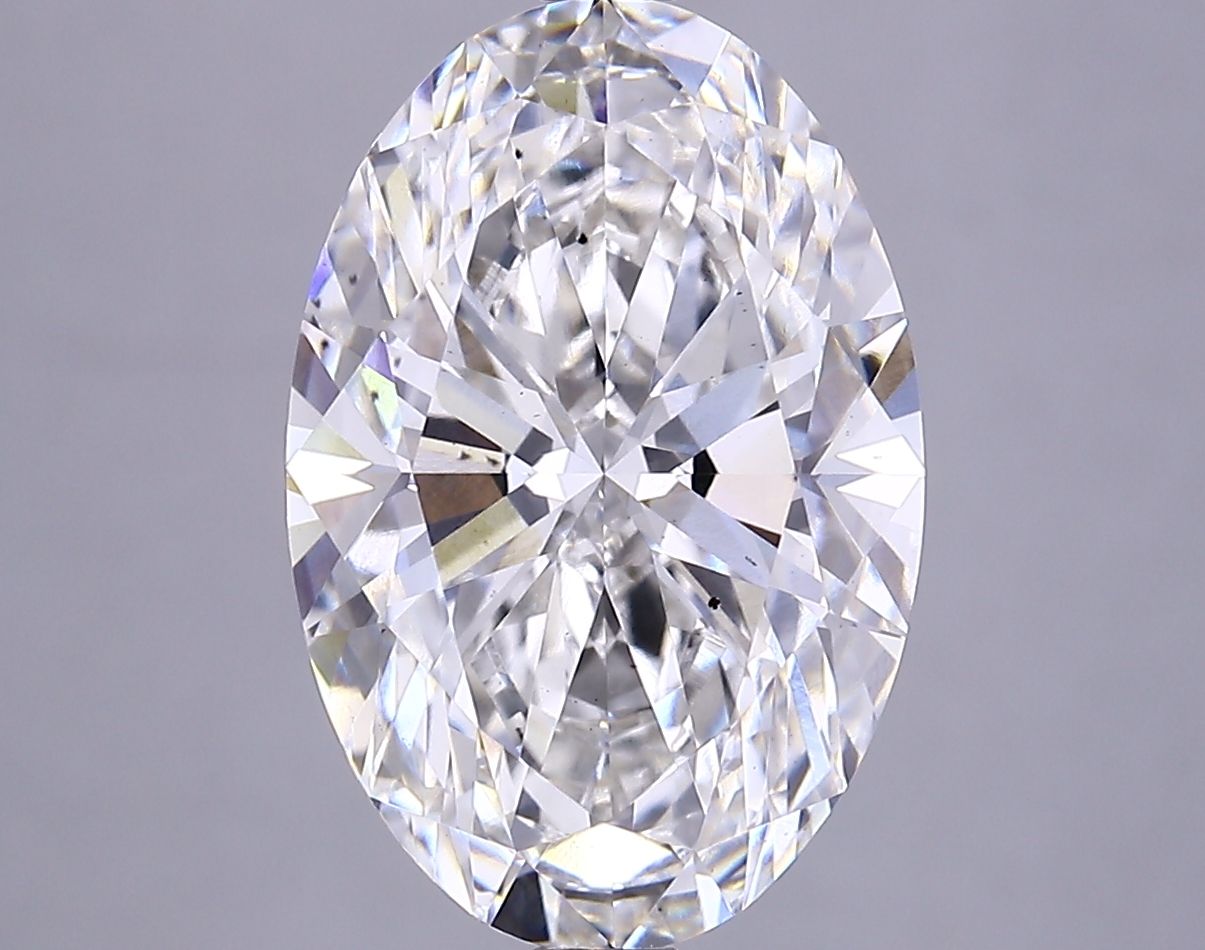 4.86 ct. oval Lab Grown Diamond front image