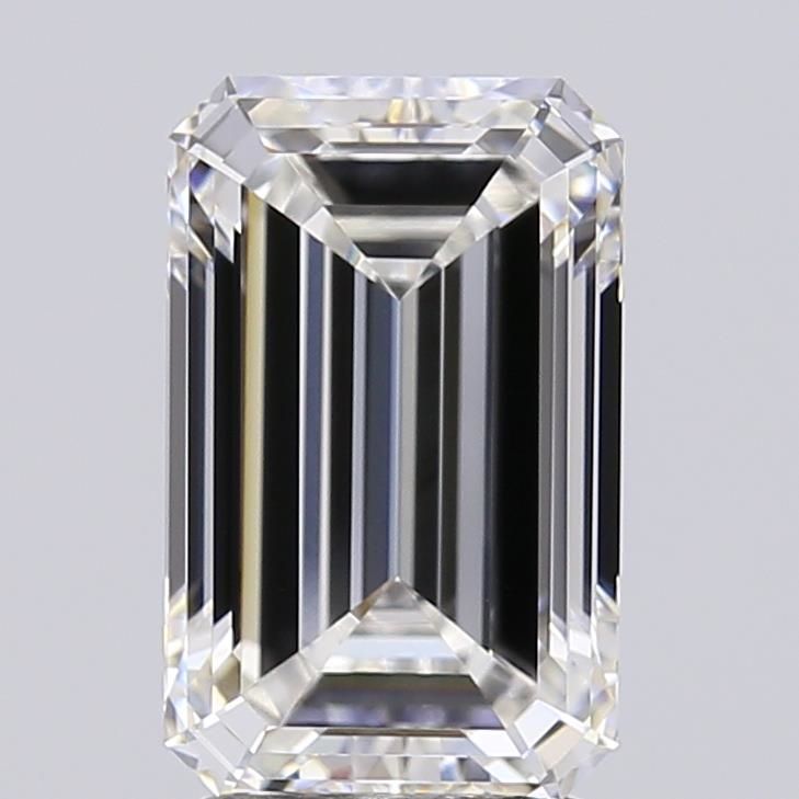 3.09 ct. emerald Lab Grown Diamond front image