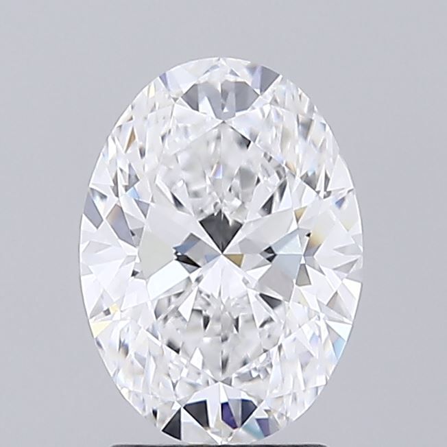 2.02 ct. oval Lab Grown Diamond front image