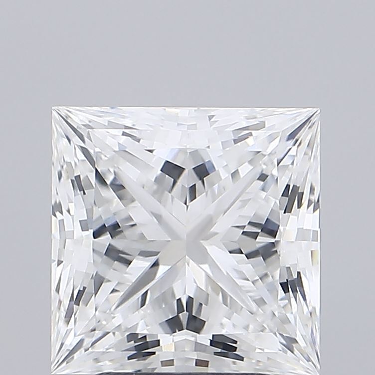 3.78 ct. princess Lab Grown Diamond front image