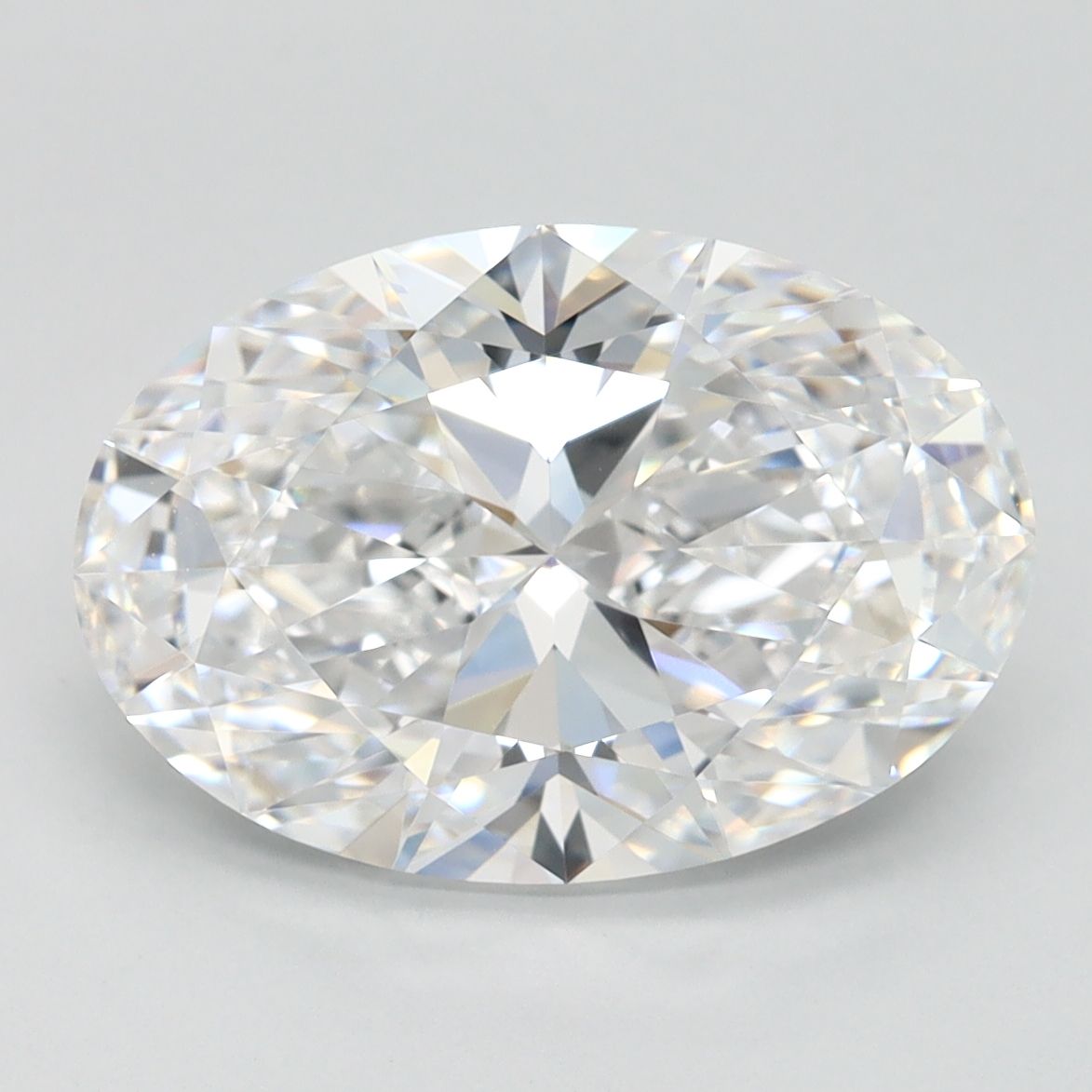 3.44 ct. oval Lab Grown Diamond front image