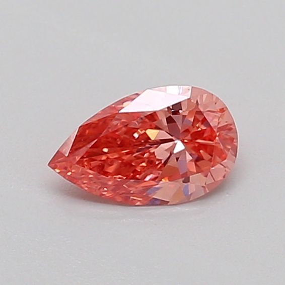0.31 CT Fancy Vivid Pink PEAR