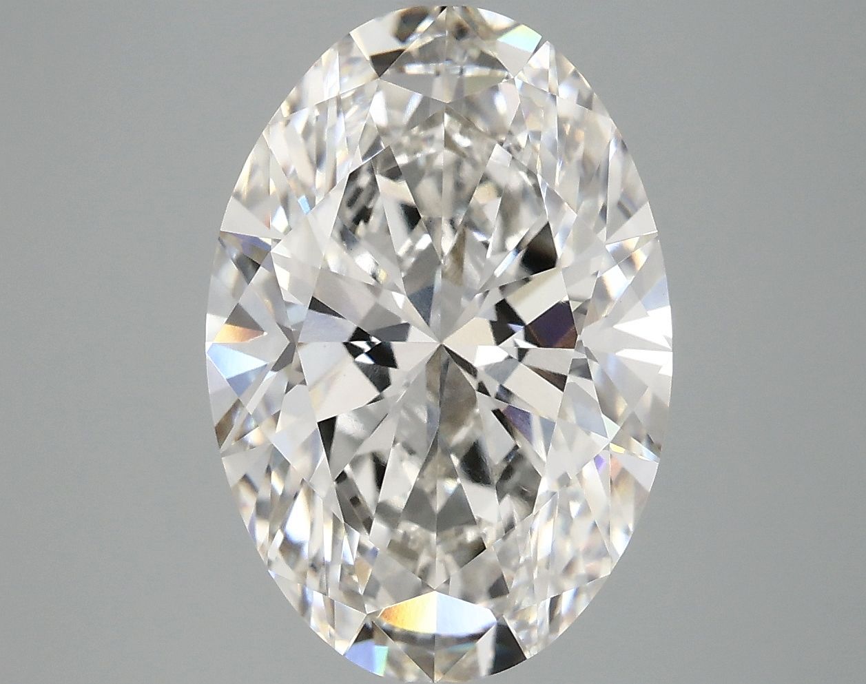 5.05 ct. oval Lab Grown Diamond front image