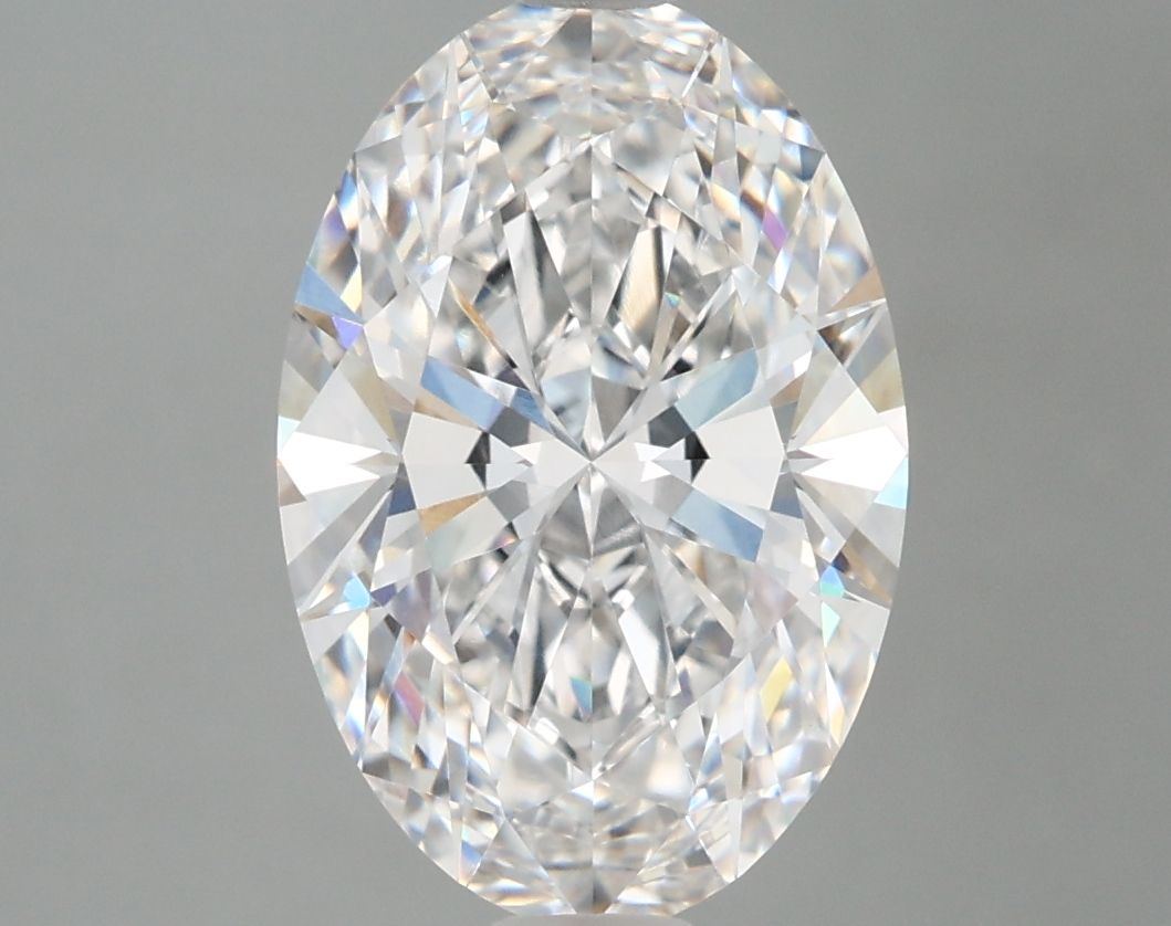 3.47 ct. oval Lab Grown Diamond front image