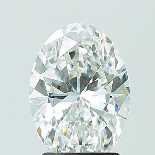 2.06 ct. oval Lab Grown Diamond front image
