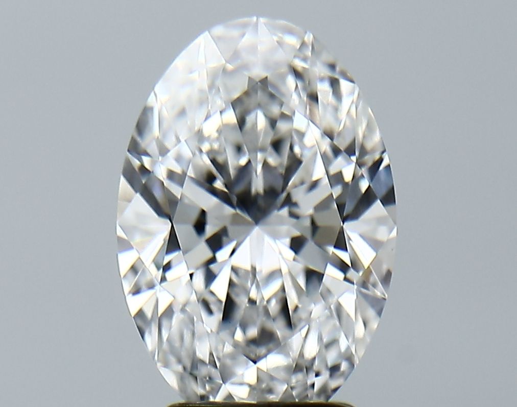 3.04 ct. oval Lab Grown Diamond front image