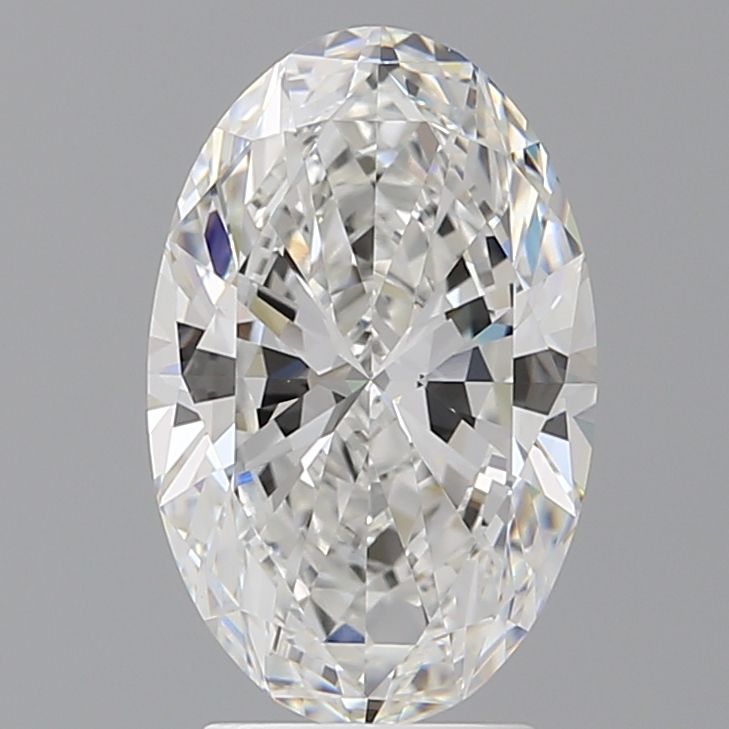 3.10 ct. oval Lab Grown Diamond front image